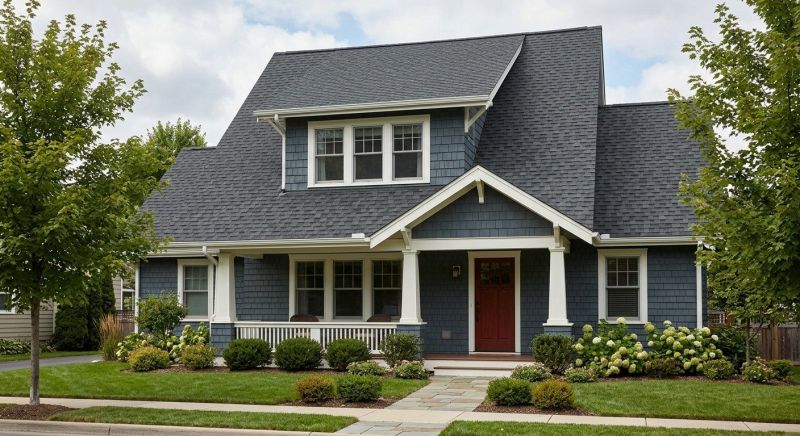 A Frame Roof Installation in Passaic County, NJ