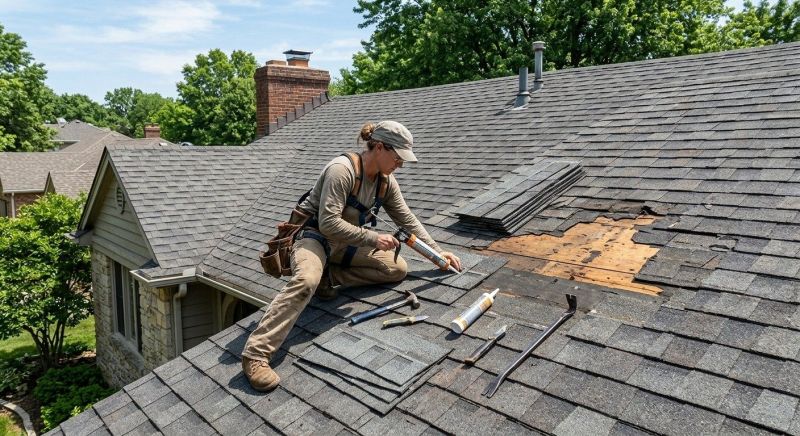 A Frame Roof Repair in Passaic County, NJ