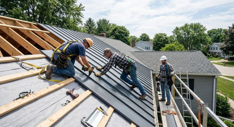 Aluminum Roof Installation in Bellerose, NY