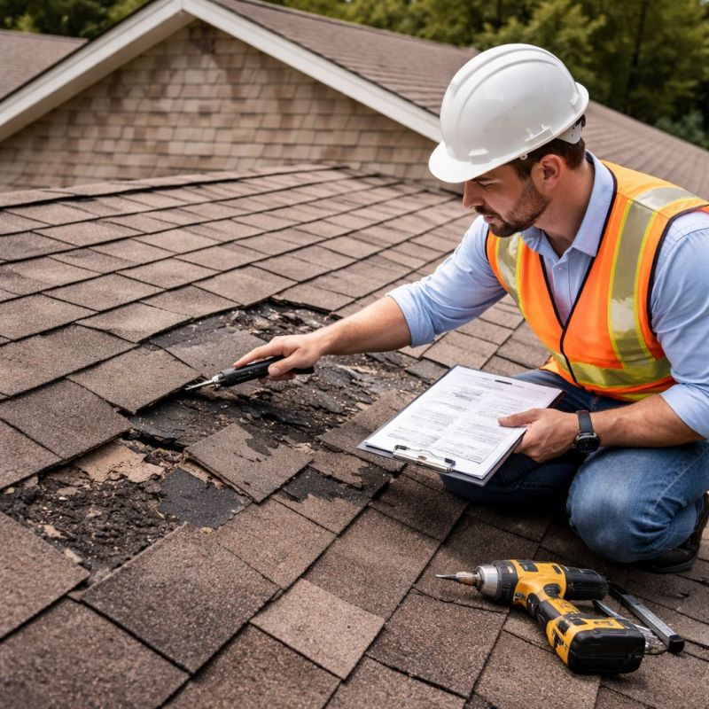 Asphalt Roof Inspection in Little Falls, NJ