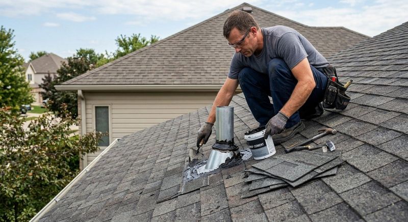 Asphalt Roof Leak Repair in Bayside, NY