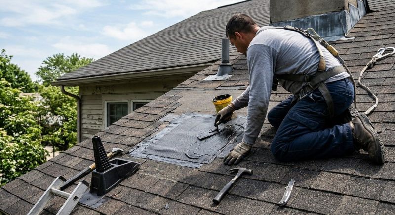 Asphalt Roof Leak Repair in Brooklyn, NY