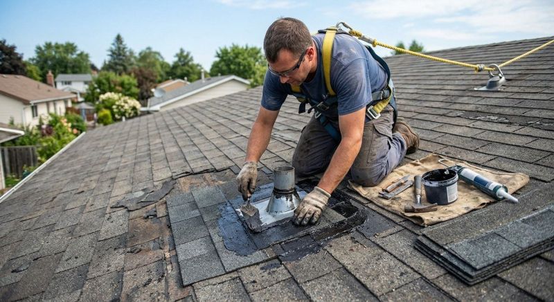 Asphalt Roof Leak Repair in Emerson, NJ
