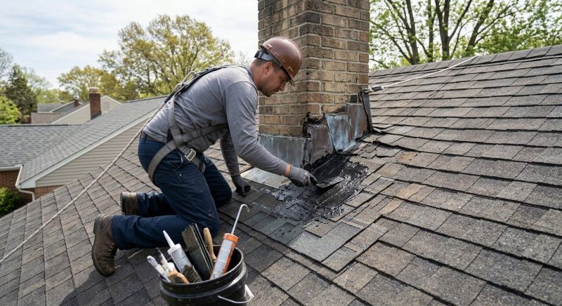 Asphalt Roof Leak Repair in Fresh Meadows, NY
