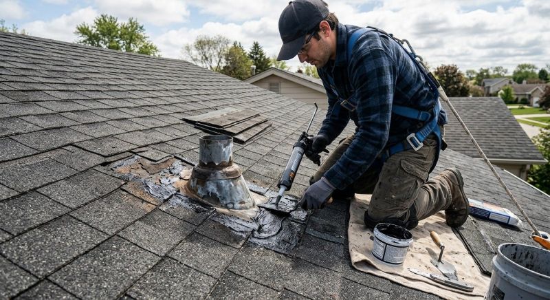 Asphalt Roof Leak Repair in Ridgewood, NY