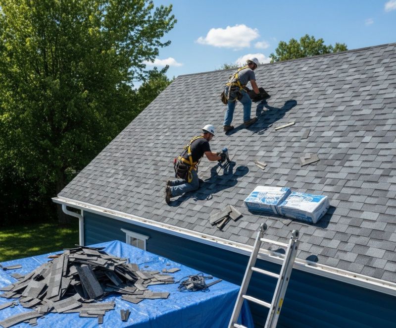 Asphalt Roof Replacement in Hackensack, NJ