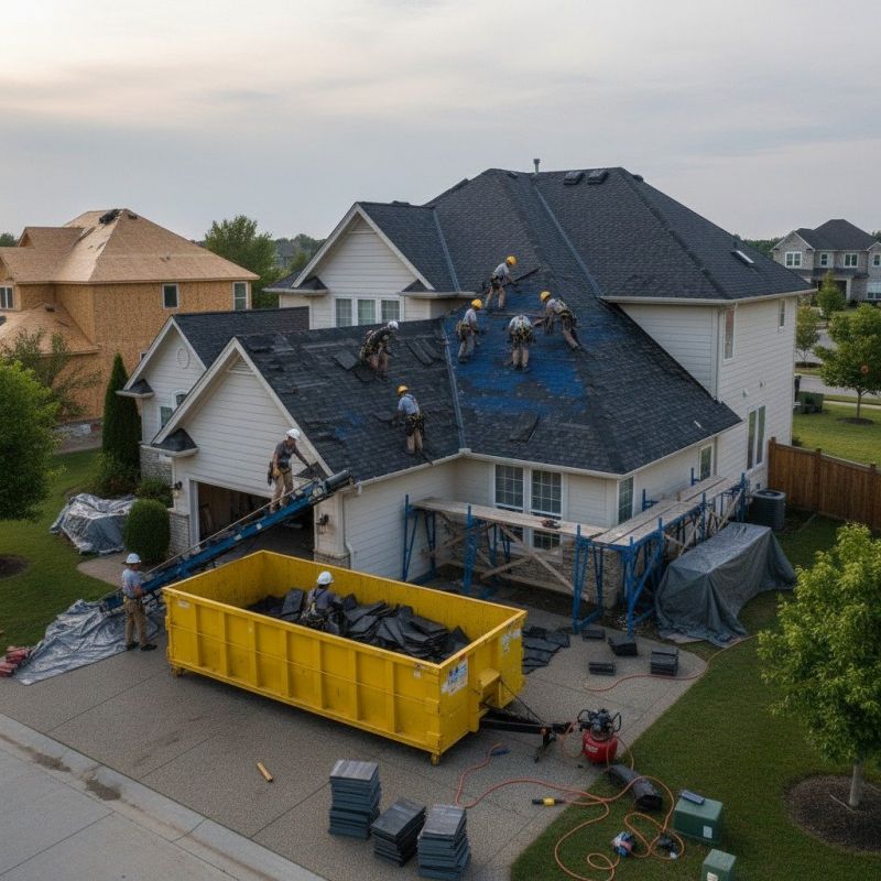 Asphalt Roof Replacement in Kearny, NJ