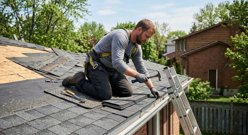 Asphalt Shingles Repair in Bergenfield, NJ