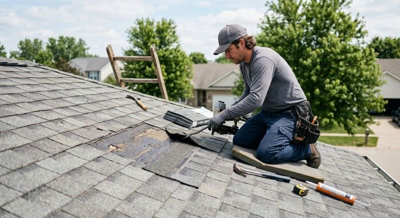 Asphalt Shingles Repair in Middle Village, NY