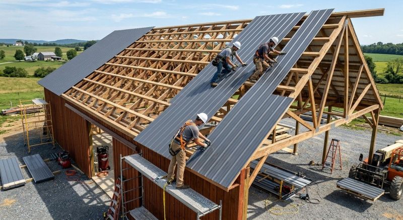 Barn Roof Construction in Passaic County, NJ