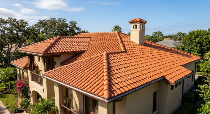 Barrel Tile Roof Installation in Passaic County, NJ