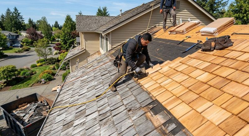 Cedar Roof Replacement in Denville, NJ