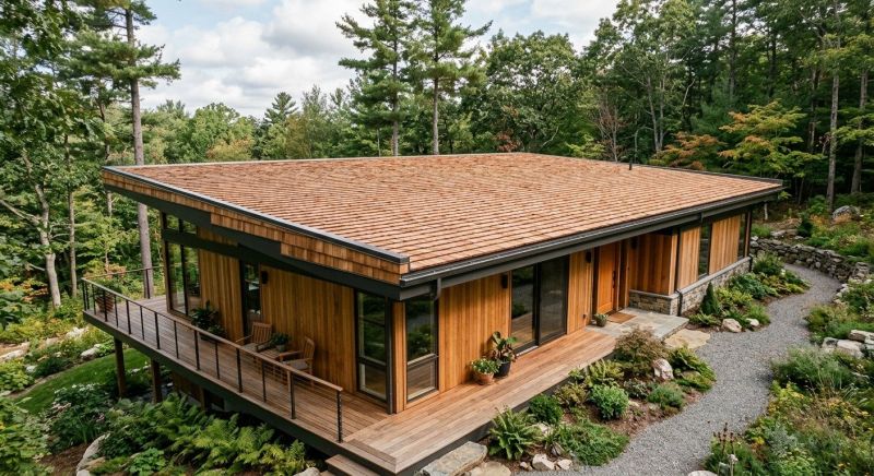Cedar Shake Roof Construction in Great Neck, NY