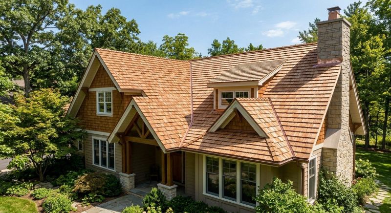 Cedar Shake Roof Construction in Hackensack, NJ