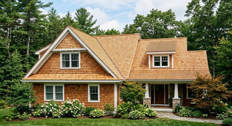 Cedar Shake Roof Construction in Manhasset, NY