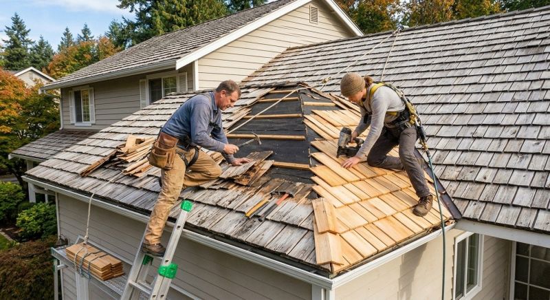 Cedar Shingles Repair in Bloomfield, NJ