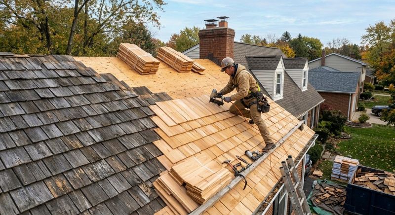 Cedar Shingles Replacement in Berkeley Heights, NJ