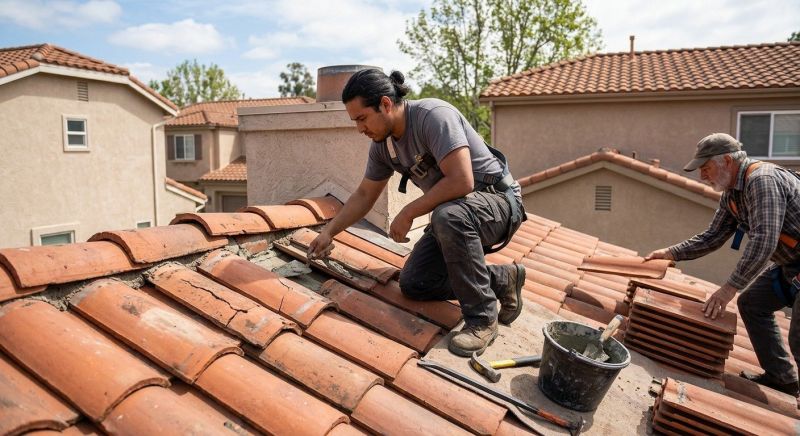Clay Roof Leak Repair in Passaic County, NJ