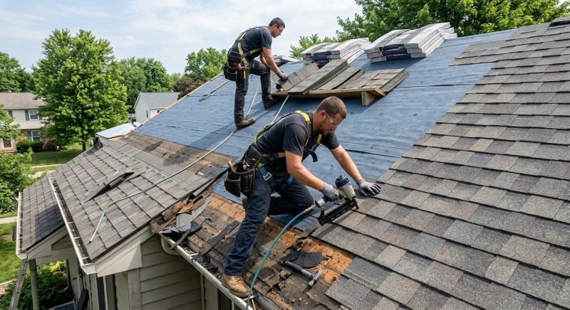 Composite Shingle Repair in Passaic County, NJ