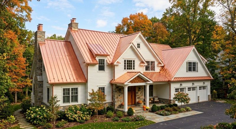 Copper Roof Replacement in Passaic County, NJ