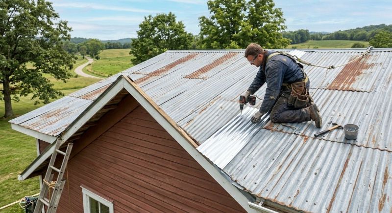 Corrugated Roof Repair in Ridgewood, NY