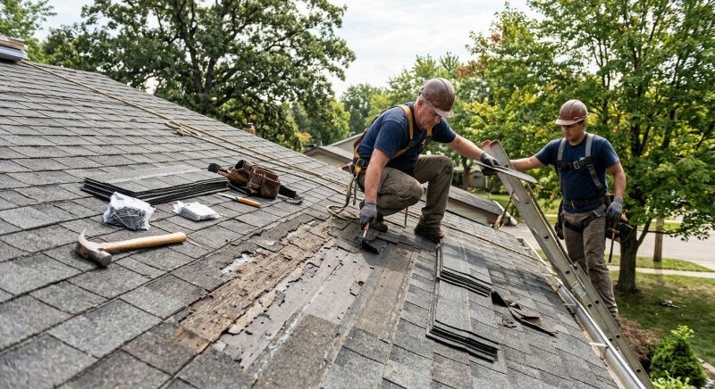 Damaged Roof Repair in Green Village, NJ