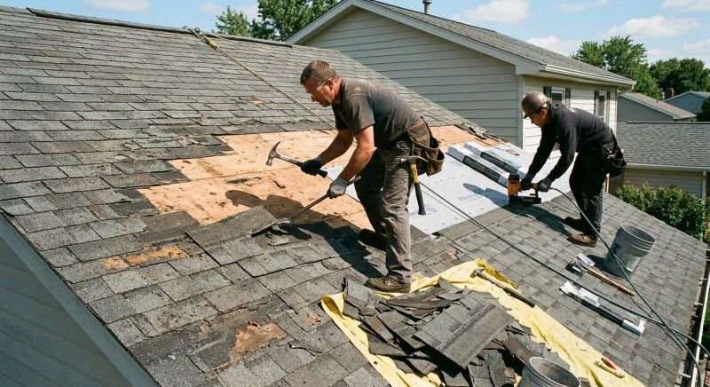 Damaged Roof Repair in Passaic County, NJ