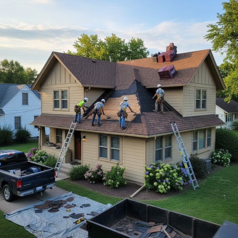 Damaged Roof Replacement in Bronx, NY