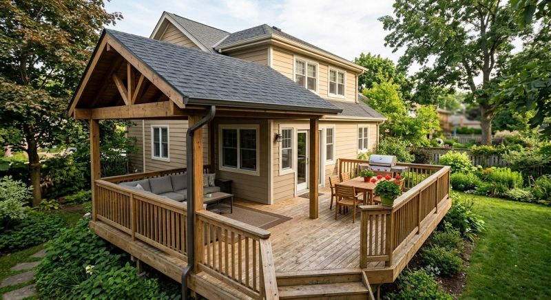 Deck Roof Construction in Passaic County, NJ