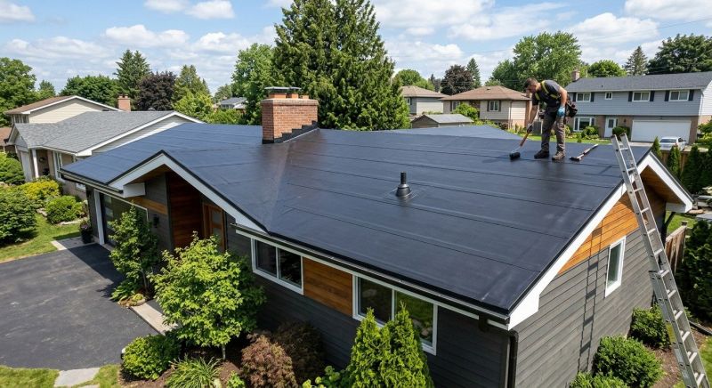 Epdm Roof Installation in Long Island City, NY