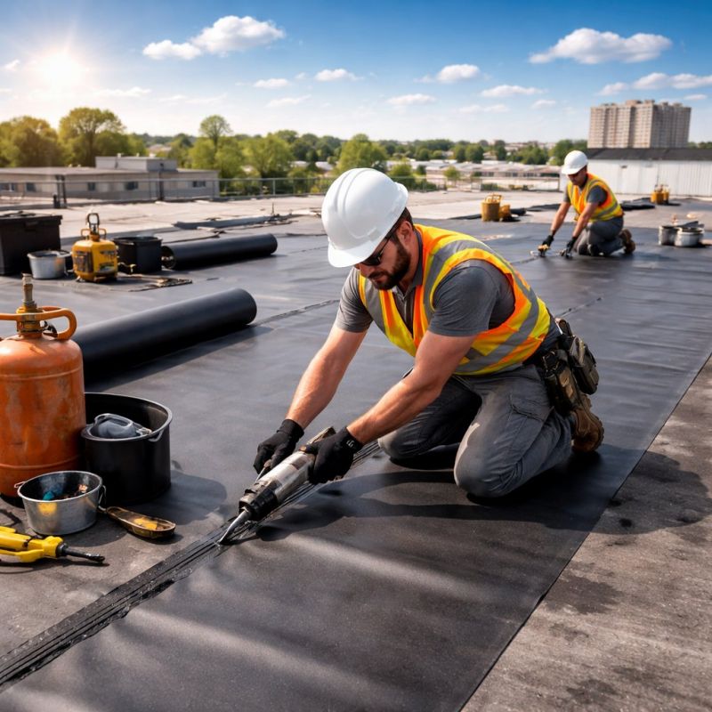 Epdm Roof Installation in Manhasset, NY