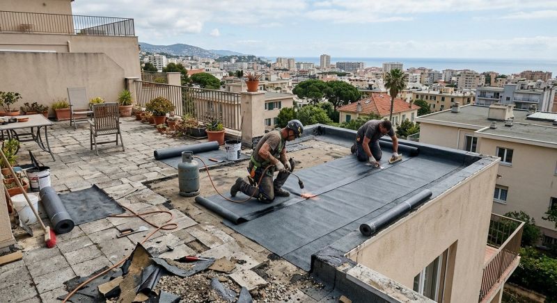 Flat Roof Repair in East Hanover, NJ