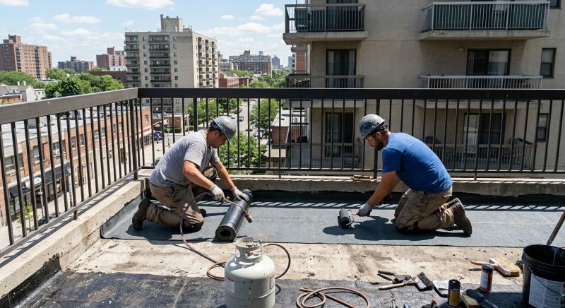 Flat Roof Repair in Queens County, NY