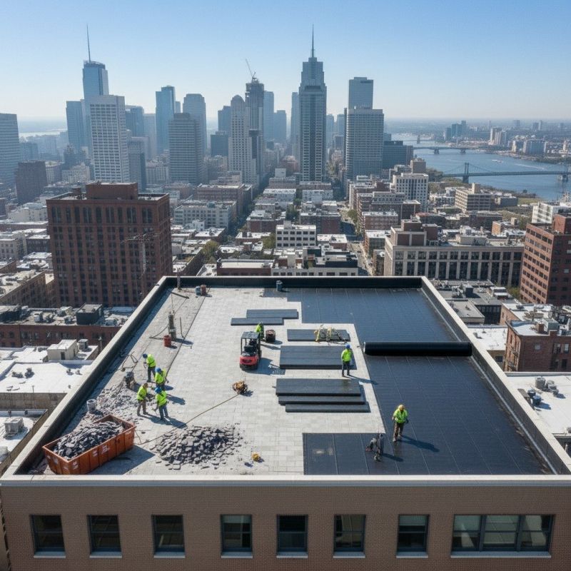 Flat Roof Replacement in Hillsdale, NJ