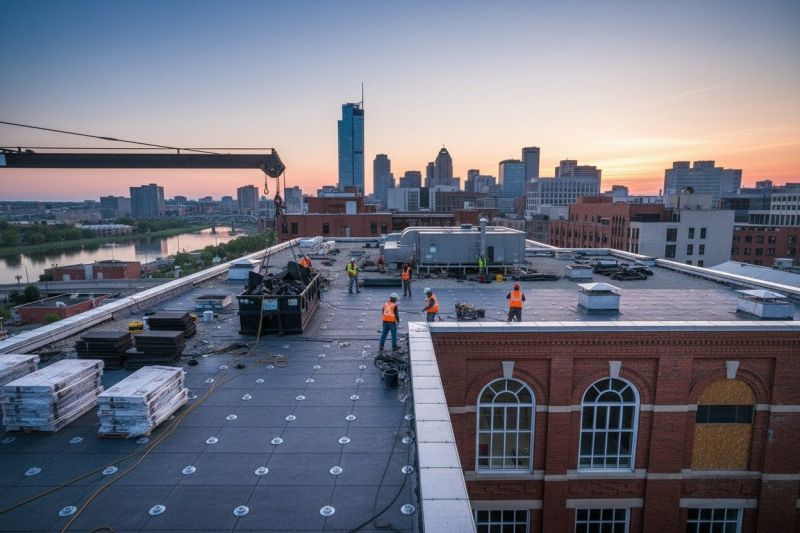 Flat Roof Replacement in Madison, NJ