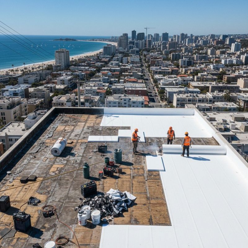 Flat Roof Replacement in Mount Vernon, NY