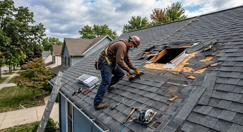Hail Damage Roof Repair in Queens County, NY