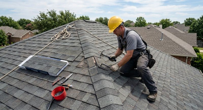 Hip Roof Shingle Repair in Passaic County, NJ