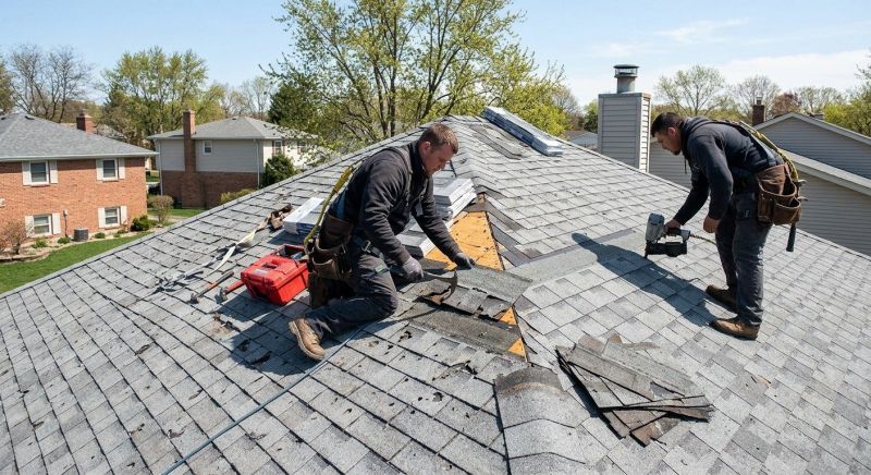 House Roof Repair in Dumont, NJ