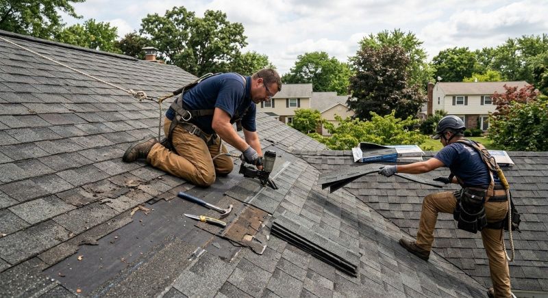 House Roof Repair in Madison, NJ