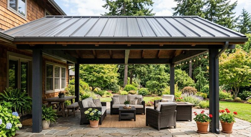 Metal Patio Roof Repair in Passaic County, NJ