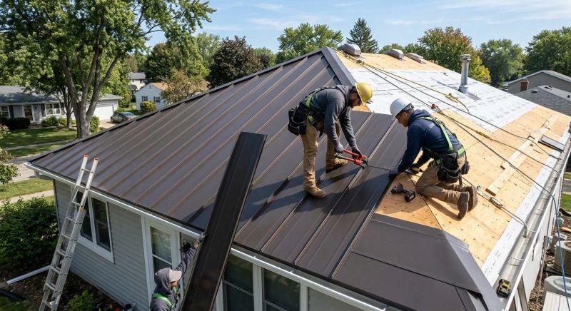 Metal Roof Installation in Ridgewood, NY