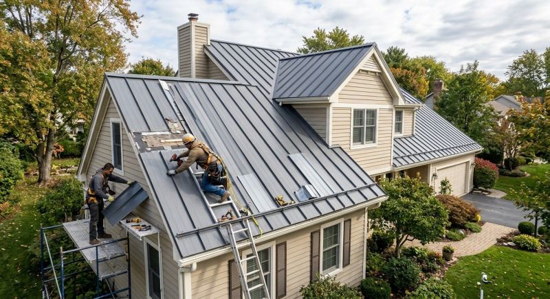 Metal Roof Repair in Berkeley Heights, NJ