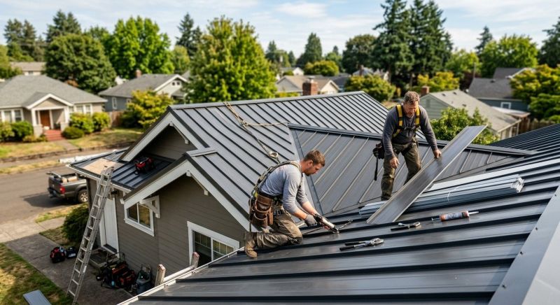 Metal Roof Repair in Little Falls, NJ