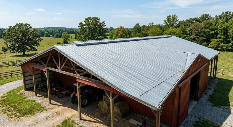 Pole Barn Roof Repair in Colonia, NJ