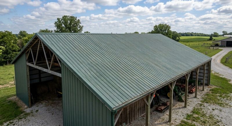 Pole Barn Roof Repair in Scarsdale, NY