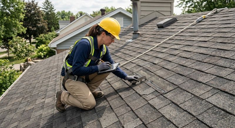 Roof Damage Inspection in Bloomingdale, NJ