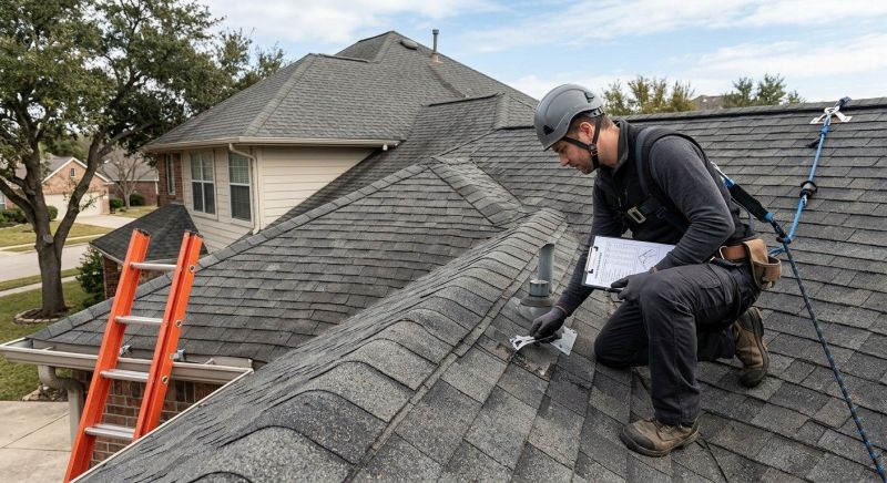 Roof Damage Inspection in Metuchen, NJ