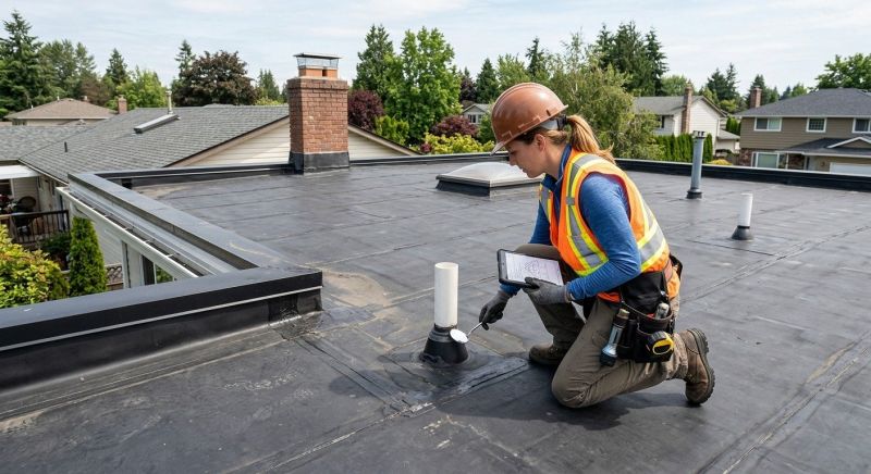 Roof Damage Inspection in Metuchen, NJ