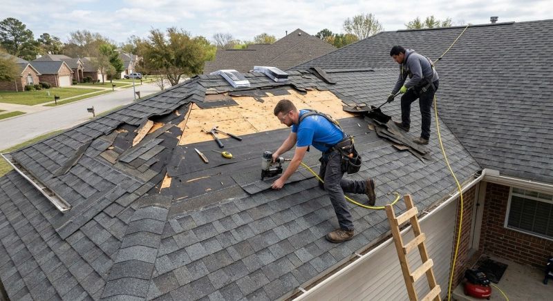 Roof Damage Repair in Newark, NJ